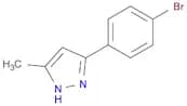 3-(4-Bromophenyl)-5-methyl-1H-pyrazole