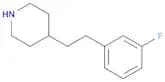 4-[2-(3-Fluorophenyl)ethyl]piperidine