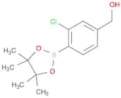 2-Chloro-4-hydroxymethylphenylboronic acid, pinacol ester