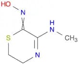 2H-1,4-Thiazin-2-one,5,6-dihydro-3-(methylamino)-, oxime