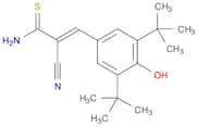(2E)-2-Cyano-3-(3,5-di-tert-butyl-4-hydroxyphenyl)prop-2-enethioamide