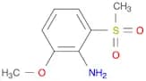 2-Methoxy-6-(methylsulfonyl)aniline