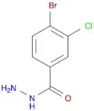 4-Bromo-3-chlorobenzohydrazide