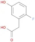 2-(2-Fluoro-5-hydroxyphenyl)acetic acid