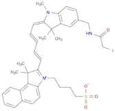 1H-Benz[e]indolium, 2-[5-[1,3-dihydro-5-[[(2-iodoacetyl)amino]methyl]-1,3,3-trimethyl-2H-indol-2-y…