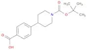 1-Piperidinecarboxylic acid, 4-(4-carboxyphenyl)-, 1-(1,1-dimethylethyl) ester