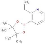 2-ethyl-3-(4,4,5,5-tetramethyl-1,3,2-dioxaborolan-2-yl)pyridine