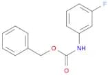 Carbamic acid, N-(3-fluorophenyl)-, phenylmethyl ester