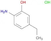Phenol, 2-amino-5-ethyl-, hydrochloride (1:1)