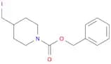 1-Piperidinecarboxylic acid, 4-(iodomethyl)-, phenylmethyl ester