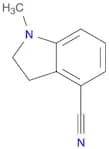 1-Methylindoline-4-carbonitrile