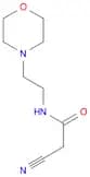 2-Cyano-N-(2-morpholin-4-yl-ethyl)-acetamide