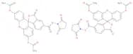 Spiro[isobenzofuran-1(3H),9'-[9H]xanthene]-ar-carboxylic acid, 3',6'-bis(acetyloxy)-3-oxo-, 2,5-di…