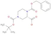 1,2,4-Piperazinetricarboxylic acid, 4-(1,1-dimethylethyl) 1-(phenylmethyl) ester, (2S)-