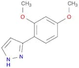 1H-Pyrazole, 3-(2,4-dimethoxyphenyl)-
