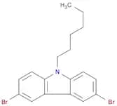 9H-Carbazole, 3,6-dibromo-9-hexyl-