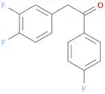 2-(3,4-Difluorophenyl)-1-(4-fluorophenyl)ethanone