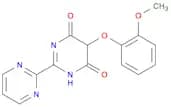 [2,​2'-​Bipyrimidine]​-​4,​6(1H,​5H)​-​dione, 5-​(2-​methoxyphenoxy)​-