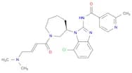 4-Pyridinecarboxamide, N-[7-chloro-1-[(3R)-1-[(2E)-4-(dimethylamino)-1-oxo-2-buten-1-yl]hexahydro-…