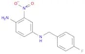 1,4-Benzenediamine, N4-[(4-fluorophenyl)methyl]-2-nitro-