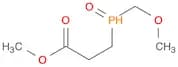 Propanoic acid, 3-(methoxymethylphosphinyl)-, methyl ester