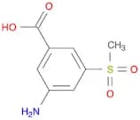 3-Amino-5-(methylsulfonyl)benzoic acid