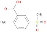 Benzoic acid, 2-methyl-5-(methylsulfonyl)-