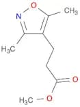 4-Isoxazolepropanoic acid, 3,5-dimethyl-, methyl ester