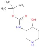 Carbamic acid, N-[(3S,4R)-4-hydroxy-3-piperidinyl]-, 1,1-dimethylethyl ester