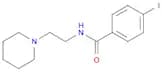 4-iodo-N-[2-(piperidin-1-yl)ethyl]benzamide