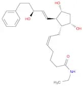 5-Heptenamide, 7-[(1R,2R,3R,5S)-3,5-dihydroxy-2-[(1E,3S)-3-hydroxy-5-phenyl-1-penten-1-yl]cyclopen…