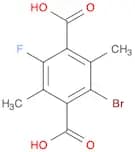 2-Bromo-5-fluoro-3,6-dimethylterephthalic acid