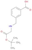 3-(((2-(tert-Butoxy)-2-oxoethyl)amino)methyl)benzoic acid