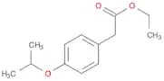 Benzeneacetic acid, 4-(1-methylethoxy)-, ethyl ester