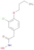 Benzeneacetamide, 4-butoxy-3-chloro-N-hydroxy-