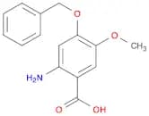 Benzoic acid, 2-amino-5-methoxy-4-(phenylmethoxy)-