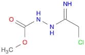 Hydrazinecarboxylicacid, 2-(2-chloro-1-iminoethyl)-, methyl ester