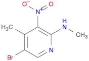 5-Bromo-2-methylamino-3-nitro-4-picoline