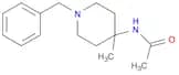 N-[4-Methyl-1-(phenylmethyl)-4-piperidinyl]acetamide