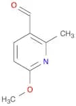 3-Pyridinecarboxaldehyde, 6-methoxy-2-methyl-
