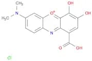 Phenoxazin-5-ium, 1-carboxy-7-(dimethylamino)-3,4-dihydroxy-, chloride (1:1)
