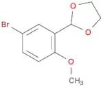 1,3-Dioxolane, 2-(5-bromo-2-methoxyphenyl)-
