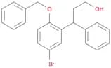 3-(2-(Benzyloxy)-5-bromophenyl)-3-phenylpropan-1-ol