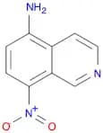5-Isoquinolinamine, 8-nitro-