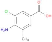 Benzoic acid, 4-amino-3-chloro-5-methyl-