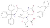 4-Oxazolidinecarboxylic acid, 3-[(2S)-2-[[(9H-fluoren-9-ylmethoxy)carbonyl]amino]-1,5-dioxo-5-[(tr…