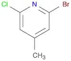 2-Bromo-6-chloro-4-picoline
