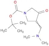 1-​Pyrrolidinecarboxyli​c acid, 3-​[(dimethylamino)​methylene]​-​4-​oxo-​, 1,​1-​dimethylethyl est…