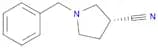 3-Pyrrolidinecarbonitrile, 1-(phenylmethyl)-, (3R)-