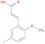 2-PROPENOIC ACID, 3-(5-FLUORO-2-METHOXYPHENYL)-, (E)- (9CI)